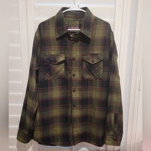 DIXXON flannel The Nightmare Mens XL green